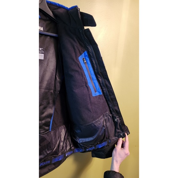 Yamaha OCTANE FXR Mens‎ Black/blue Winter Jacket. Riding/snowmobile. Medium.NWT - Picture 10 of 10